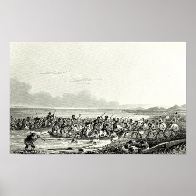 Affiches Les Esquimaux qui pillent les bateaux (Devant)