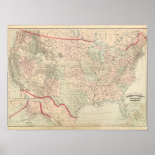 Affiches Les Etats-Unis et les territoires 2