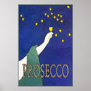 Affiches Les Étoiles De Verre Vin De Prosecco