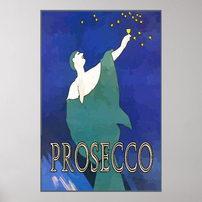 Affiches Les Étoiles De Verre Vin De Prosecco (Devant)