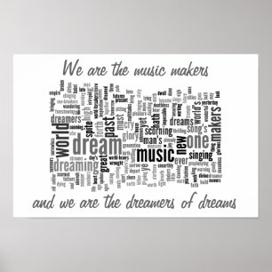 Affiches Les fabricants de musique