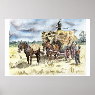 Affiches Les faneurs