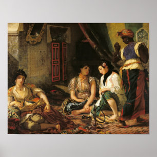 Affiches Les Femmes d'Alger dans leur Appartement, 1834