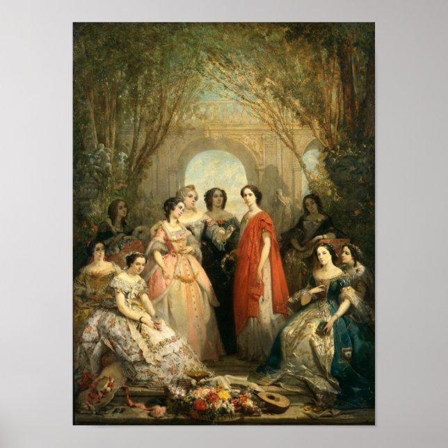 Affiches Les femmes de la Comédie Française (Devant)