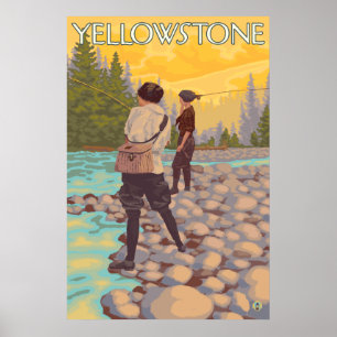 Affiches Les femmes pilotent la pêche - parc national de