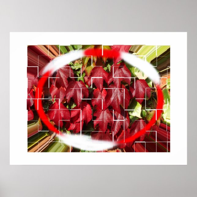 Affiches Les feuilles d'automne (Devant)