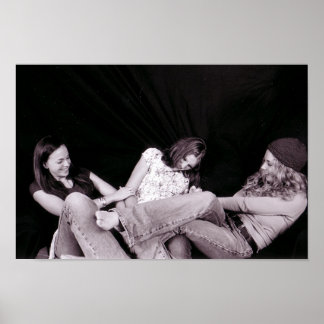 Affiches Les filles chatouillant