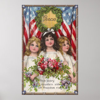 Affiches Les filles de la liberté patriotique