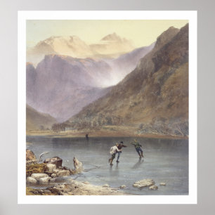 Affiches Les frères arrosent, coordonnée des patineurs de