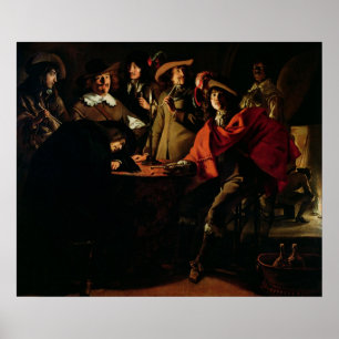 Affiches Les Gardes fument, 1643