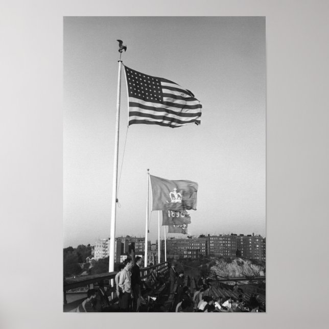 Affiches Les gens dans les Bleachers (Devant)