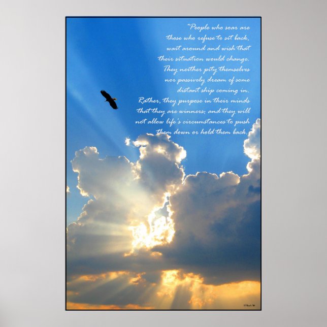 Affiches Les gens qui montent sont ceux qui... (Devant)