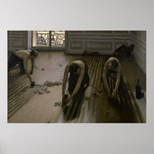 Affiches Les gratte-ciels de Gustave Caillebotte