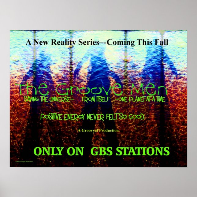 Affiches Les Groove Men (Devant)