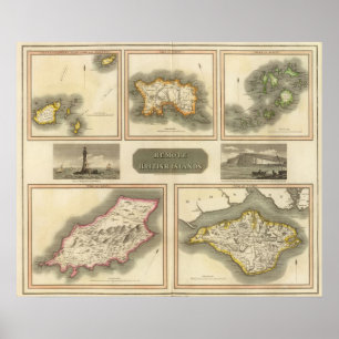 Affiches Les îles britanniques éloignées