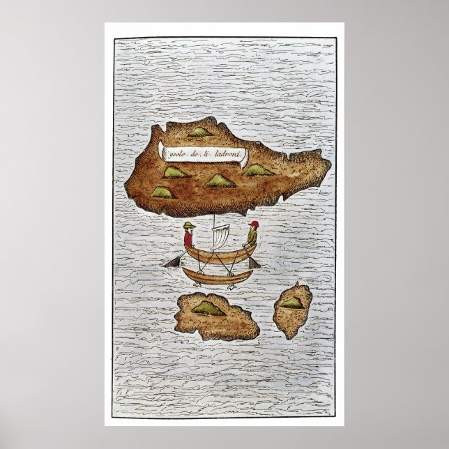 AFFICHES LES ÎLES LADRONE (Devant)