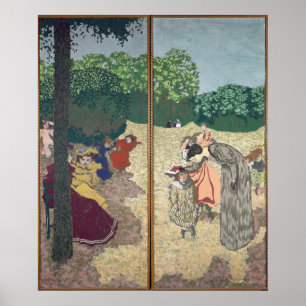 Affiches Les jardins publics