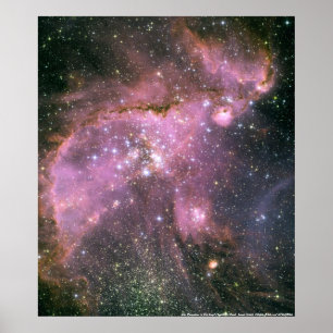 Affiches Les jeunes étoiles dans le petit nuage magellaniqu