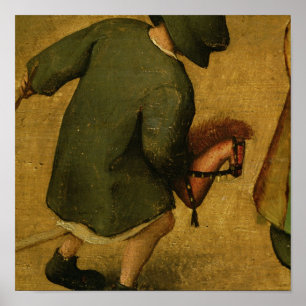 Affiches Les jeux des enfants, détail de la section