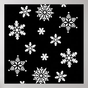 AFFICHES LES LAMPES À NEIGE D'HIVER