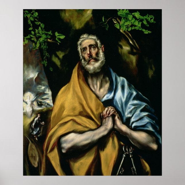 Affiches Les larmes de saint Pierre, fin des années 1580 (Devant)