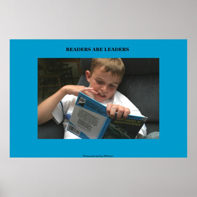 Affiches Les lecteurs sont des leaders (Devant)