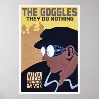 Affiches les lunettes ils ne font rien
