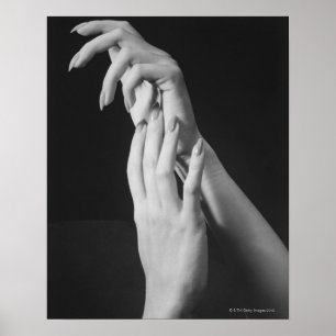 Affiches Les mains de la femme