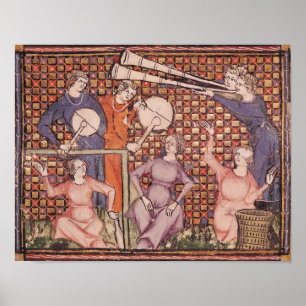 Affiches Les musiciens, d'Ovide moralisent