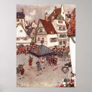 Affiches Les nouveaux habits de l'empereur par Edmund Dulac