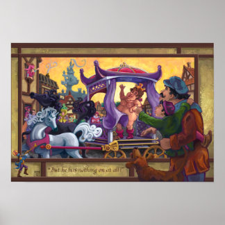 Affiches Les nouveaux vêtements de l'empereur