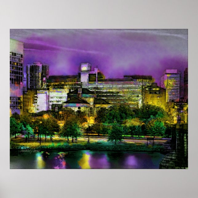 Affiches Les nuits de Boston de Pachek (Devant)