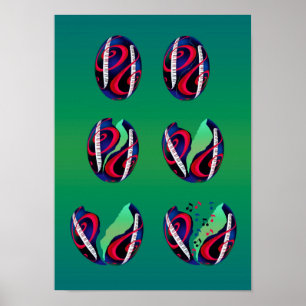 Affiches Les oeufs d'oeufs sont de la musique d'éclosion !
