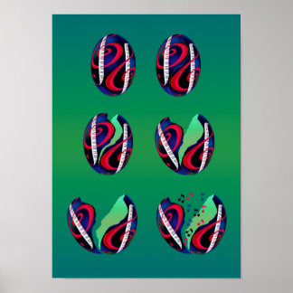 Affiches Les oeufs d'oeufs sont de la musique d'éclosion !