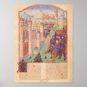 Affiches Les oeuvres de Virgile avec commentaire de Servius