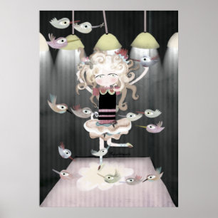 Affiches Les oiseaux film de suspense Alfred Hitchcock