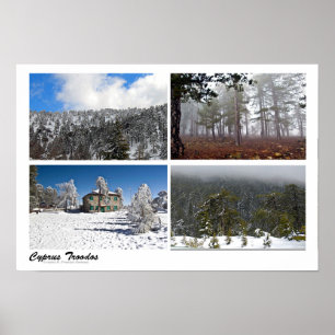 Affiches Les paysages du Troodos