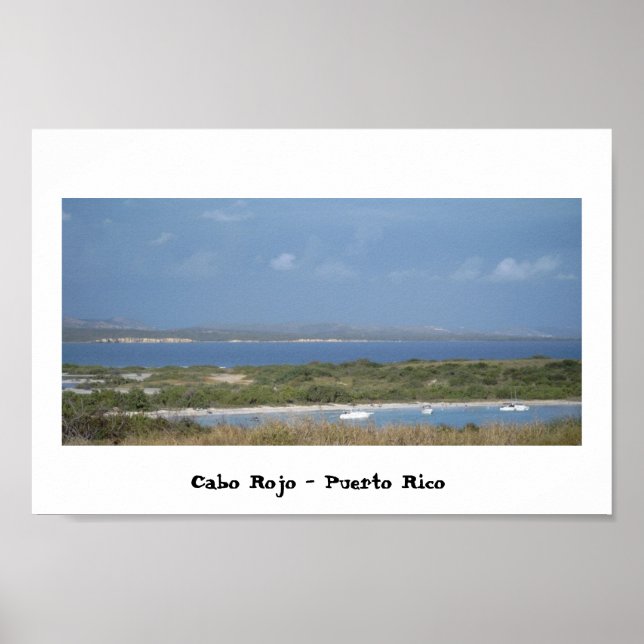 Affiches Les plages de Porto Rico (Devant)