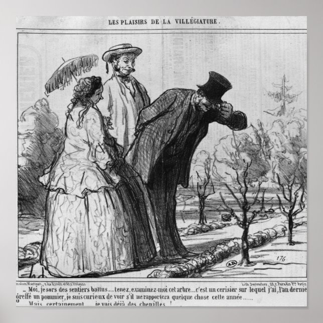 Affiches Les Plaisirs de la Villegiature (Devant)