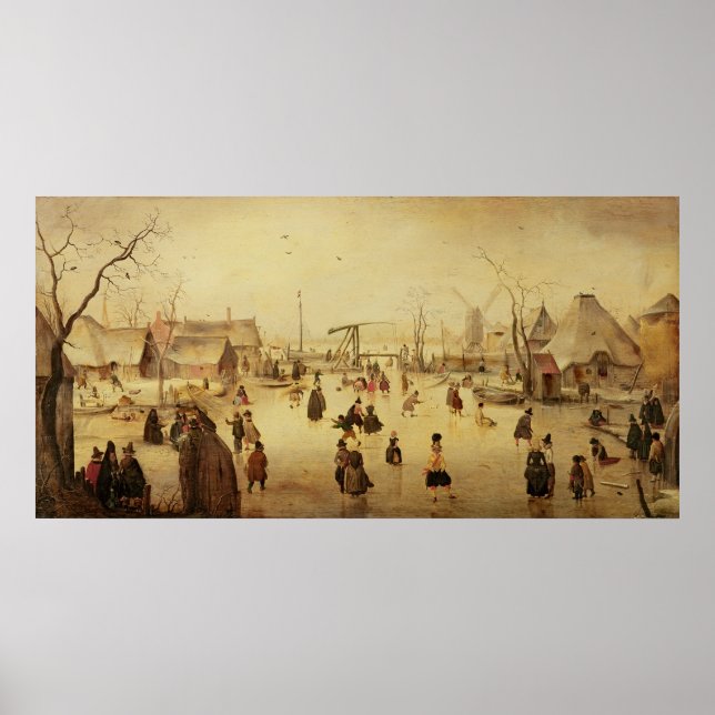 Affiches Les plaisirs de l'hiver (Devant)