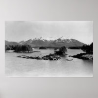 Les Pyramides à Sitka, Alaska Photo