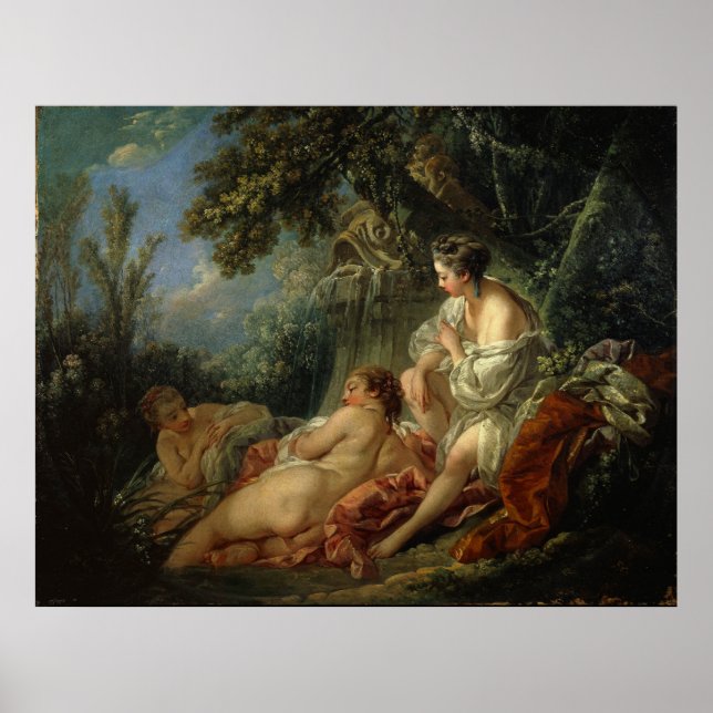 Affiches Les Quatre Saisons, Été - François Boucher (Devant)