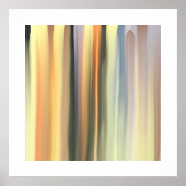 Affiches Les rayures modernes (Devant)