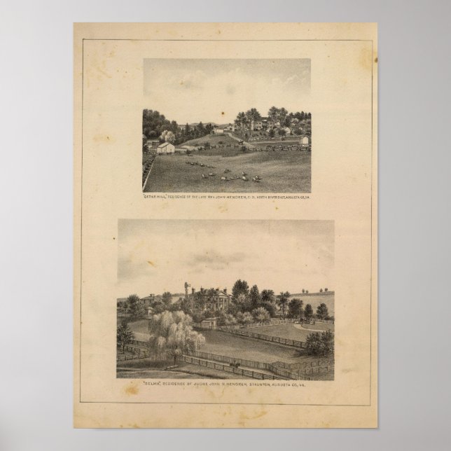 Affiches Les résidences de Hendren (Devant)