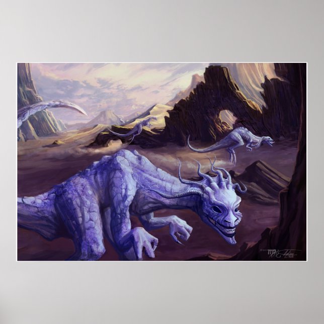 Affiches Les rêves de Lovecraft : les ghasts (Devant)