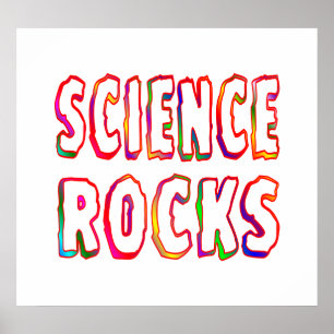 Affiches Les rochers scientifiques