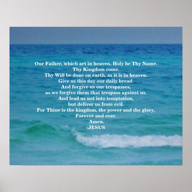 AFFICHES LES SEIGNEUR PRIENT (Devant)