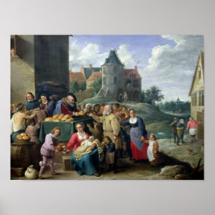 Affiches Les sept actes de miséricorde