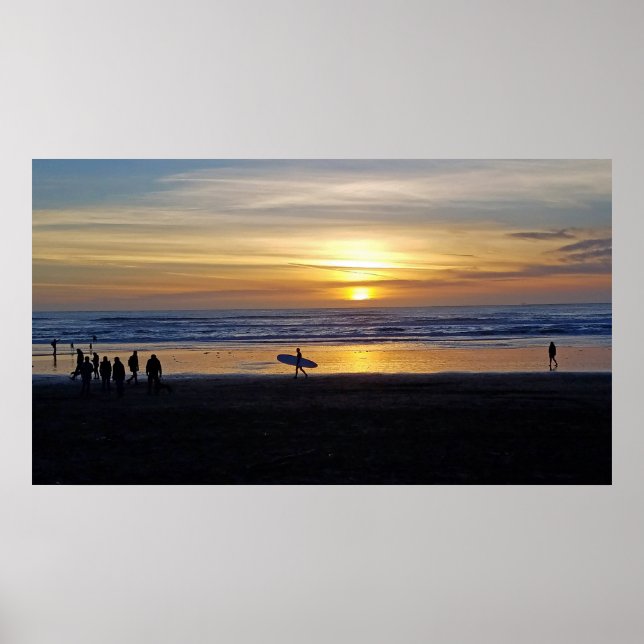 Affiches Les silhouettes de la baie (Devant)