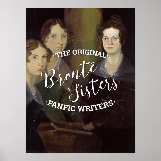 Affiches Les Soeurs Bronte - Les Écrivains Fanfic D'Origine (Devant)